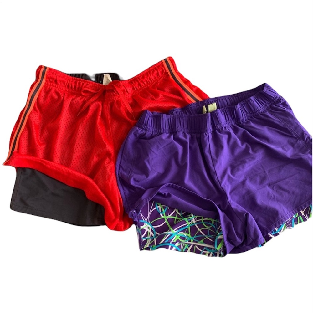 BUNDLE! Two Pairs of Athletic Shorts w/Spandex